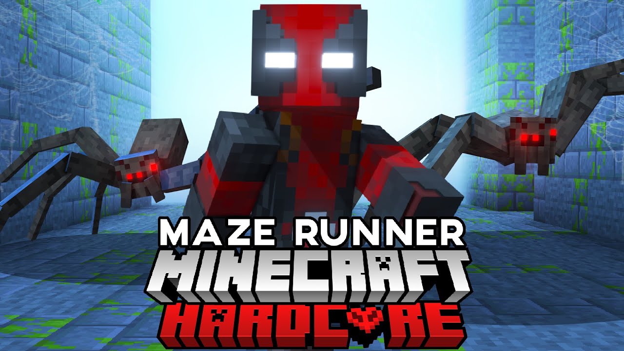100 Players Simulate The Maze Runner in Hardcore Minecraft...