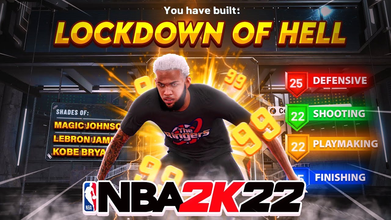 *NEW* BEST PERIMETER LOCKDOWN BUILD IN NBA2K22 + BEST BADGES! The best shooting lock build NBA 2K22