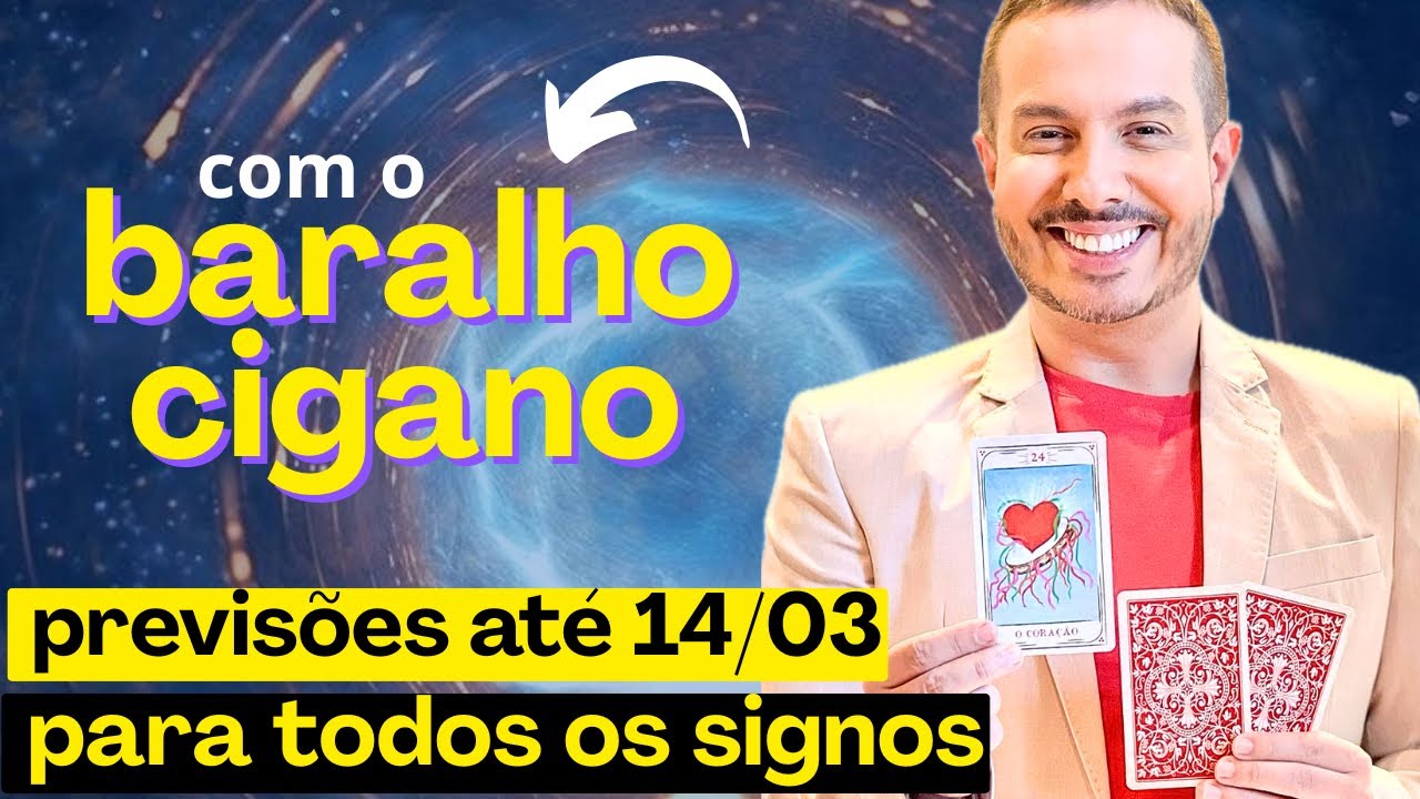 PREVISÕES DOS SIGNOS ATÉ 14 MARÇO DE 2026 com o baralho cigano | André Mantovani #horoscopodiario 