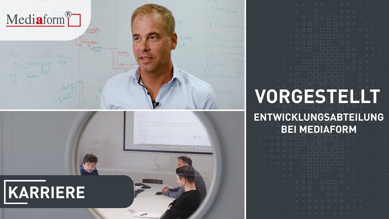 Softwareentwicklung bei Mediaform - das ist unsere Entwicklungsabteilung