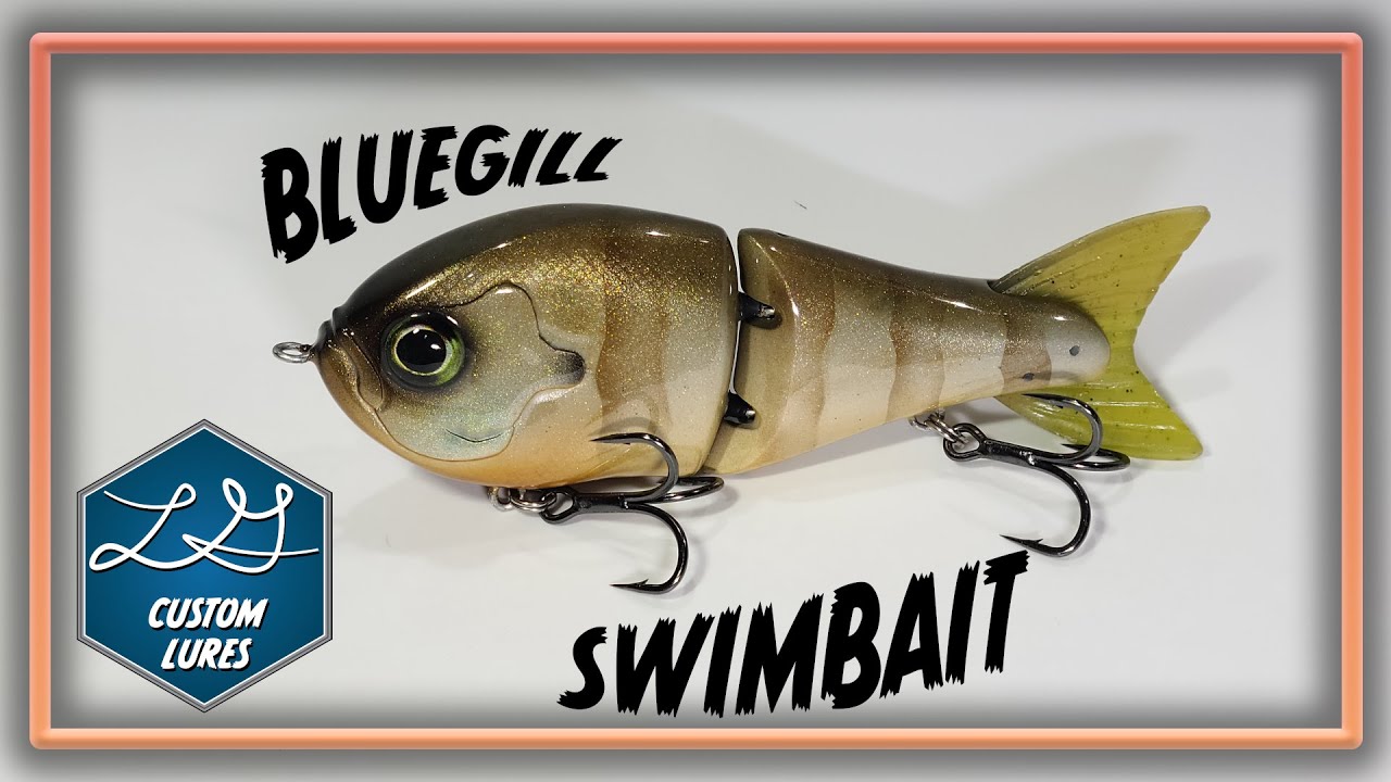 Making a bluegill swimbait