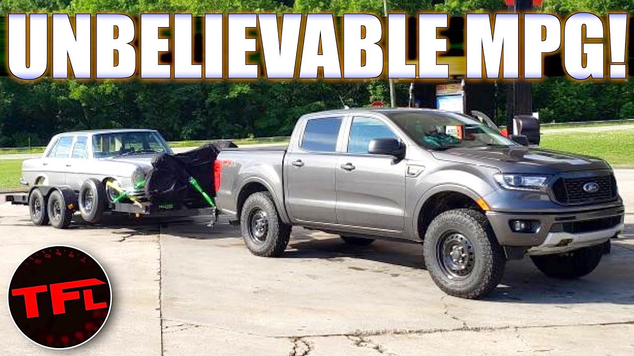 I Drove a Lifted Ford Ranger Over 1,500 MILES with a Trailer, and You Won't Believe the MPG!