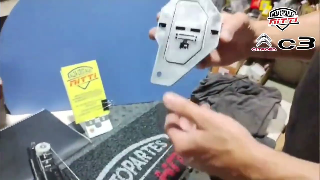 Tutorial de reparación de máquina levanta vidrio Citröen C3 2013/2019