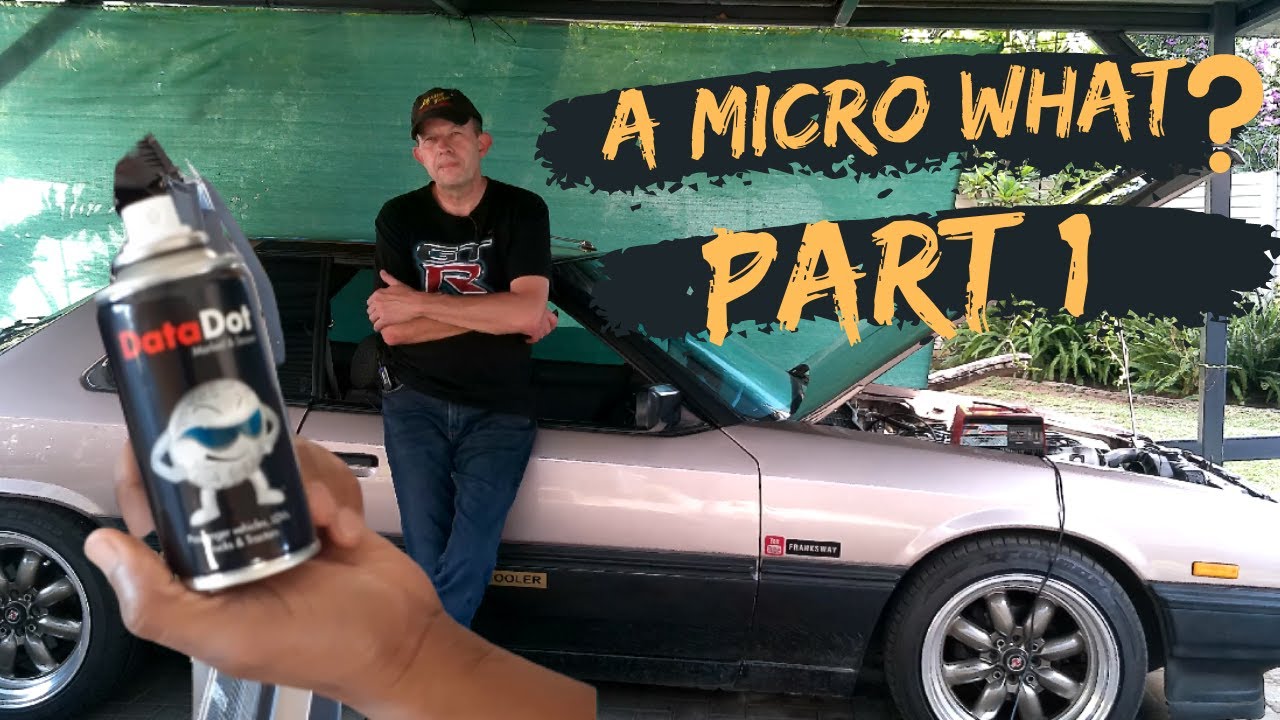 DataDot/MicroDot Part 1 ,what's it all about? Dekra Service Centre.#skyline #datadot #skylinegtx