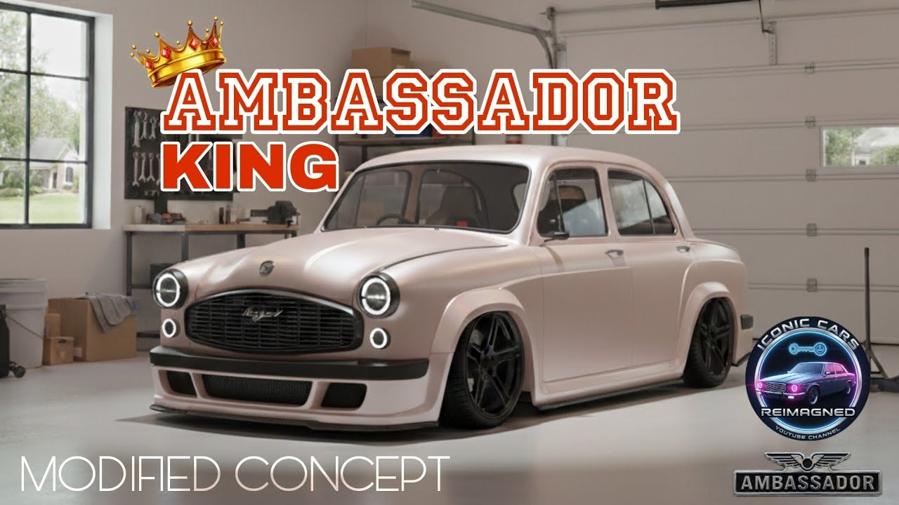 The King Returns: 2026 Hindustan Ambassador Modified Concept