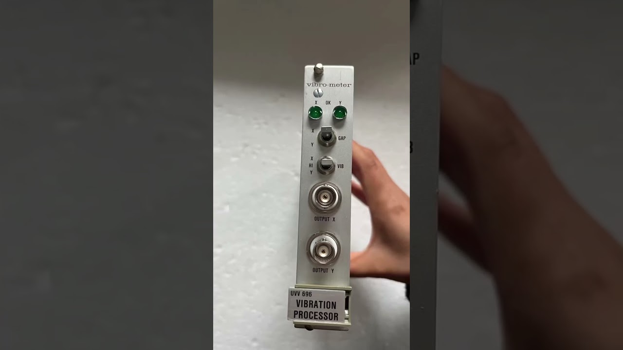 Vibro meter UVV 696 processor module