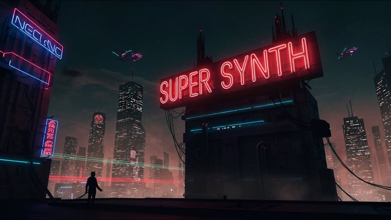 𝕊 𝕌 ℙ 𝔼 ℝ  𝕊 𝕐 ℕ 𝕋 ℍ | Synthwave // Cyberwave Mix & Cyberpunk Visuals | 超