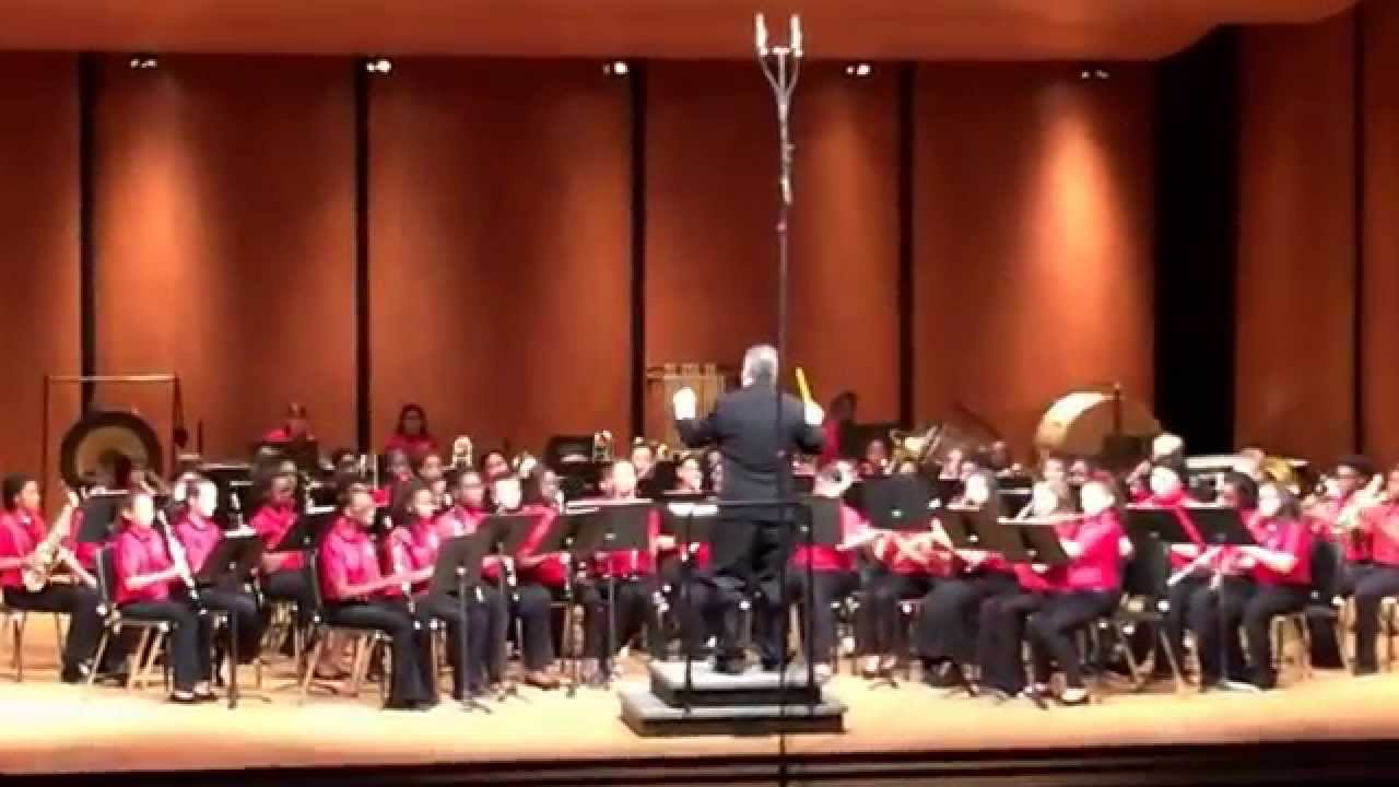 LFMS 6th Grade Cadet Band performing 