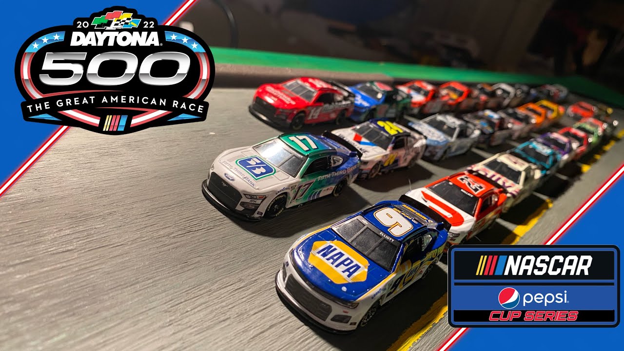 NASCAR Pepsi Cup Series S5 R1: The Daytona 500 // NASCAR stop motion
