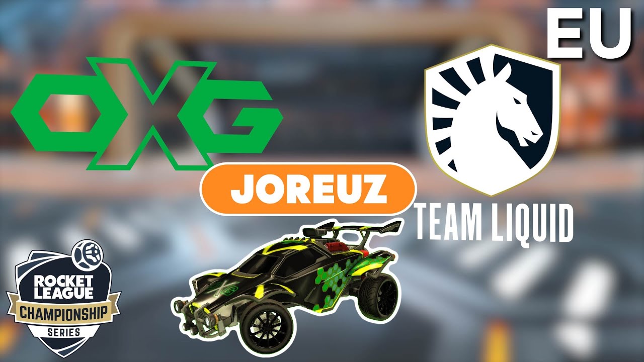 Joreuz RLCS POV #13 - Oxygen Esports vs Team Liquid G3 - EU Regional 1 - Fall Open
