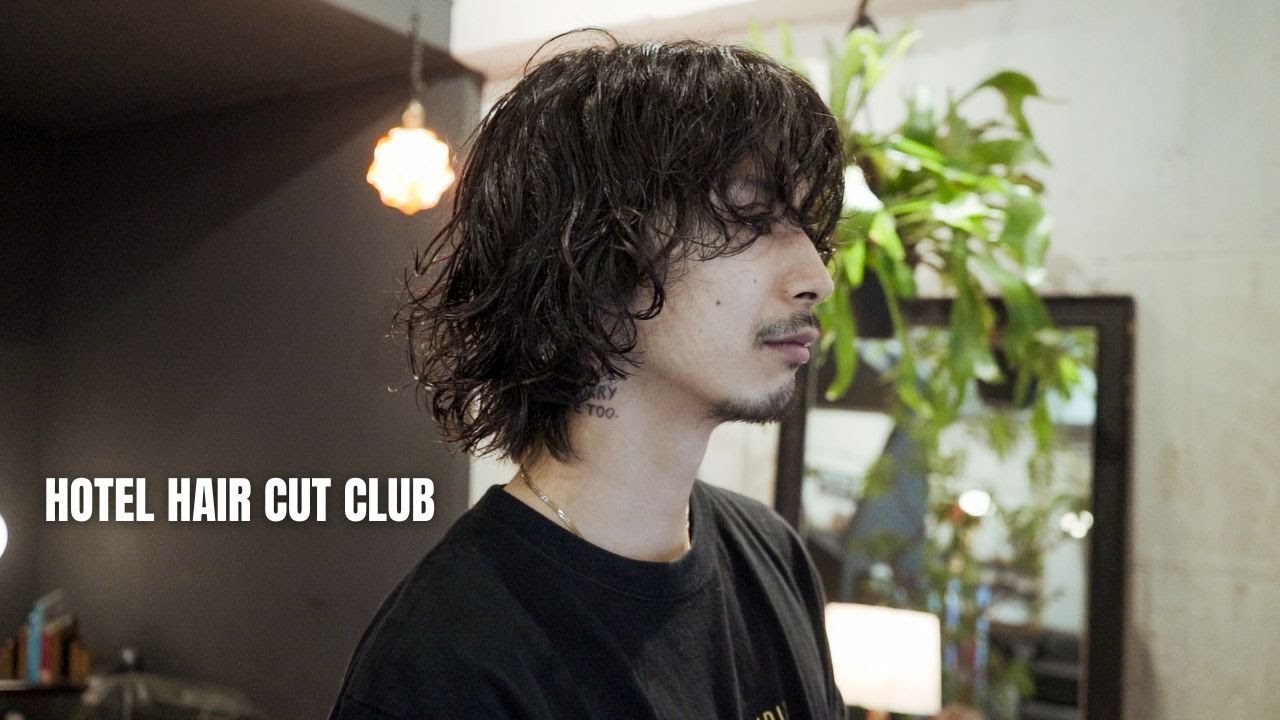 【ロン毛より色っぽい】髪が燃えてしまったお客様をかっこよくします🔥/HOTEL HAIR CUT CLUB/HOTEL#103
