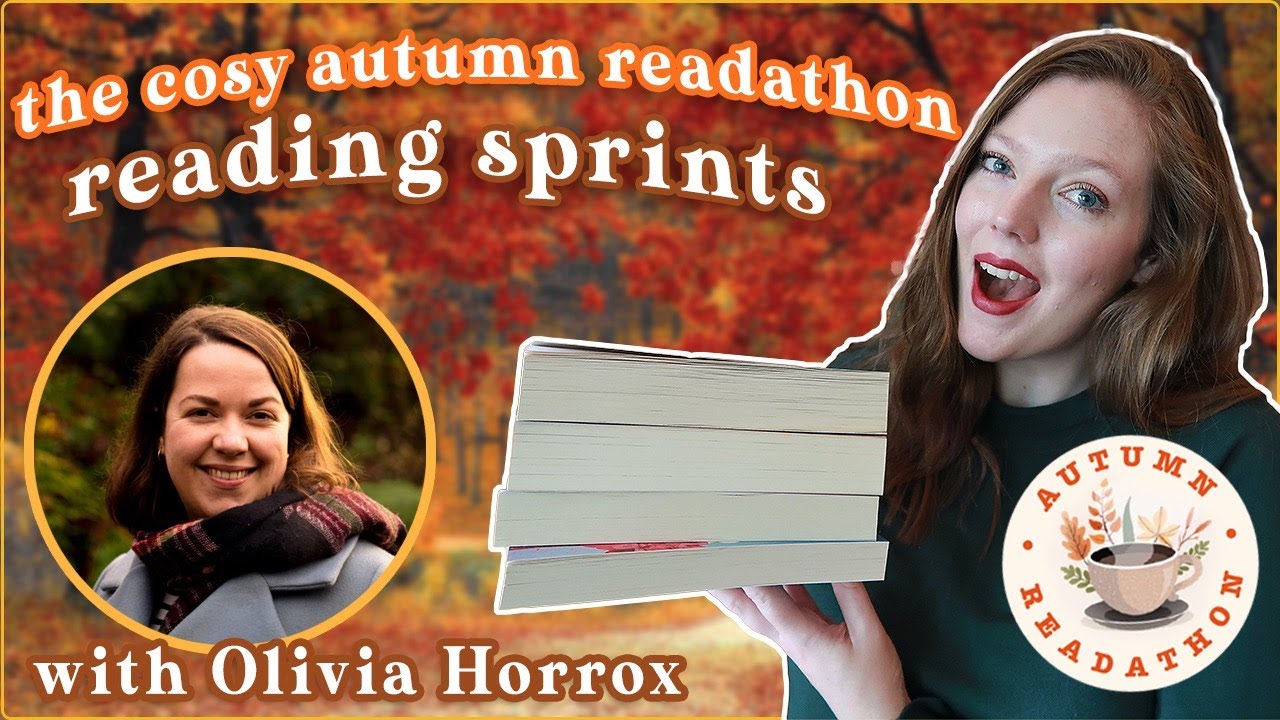 THE COSY AUTUMN READATHON LIVESHOW 🍂🎃 Cosy Reading Sprints with author Olivia Horrox!