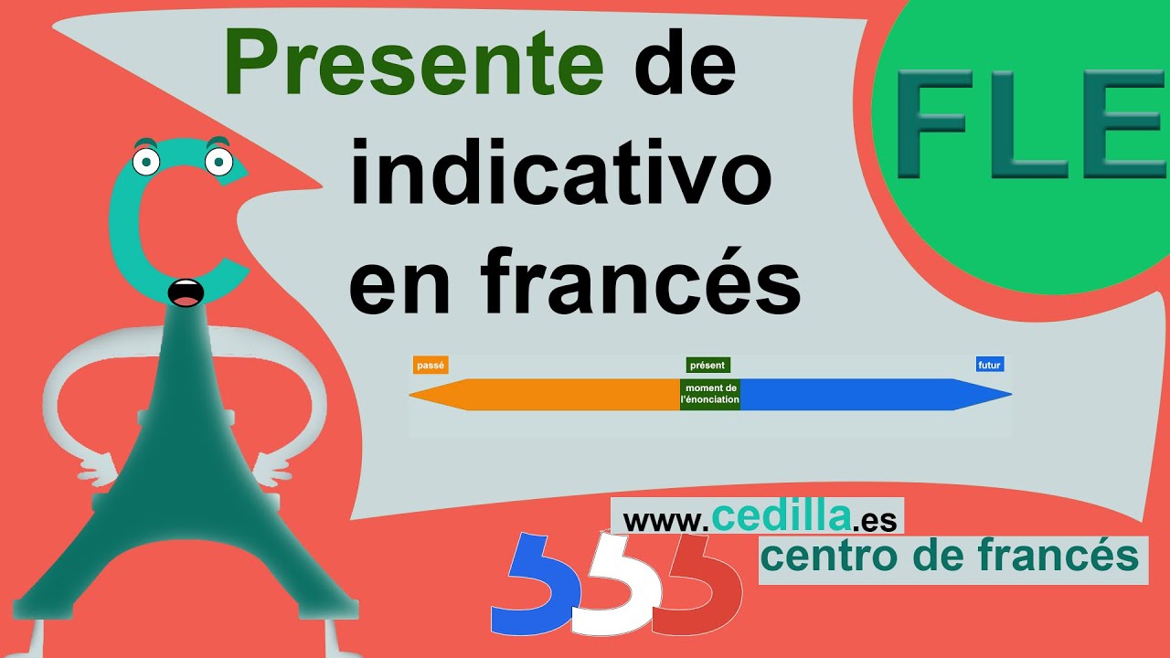 El presente del indicativo en francés, le présent de l'indicatif en français: francés España