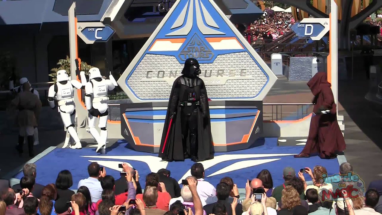 Star Tours 2 full grand opening ceremony at Disneyland - June 3, 2011