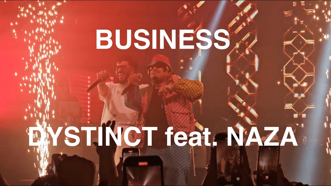 BUSINESS - DYSTINCT feat. NAZA (live @ L'Olympia, Paris)