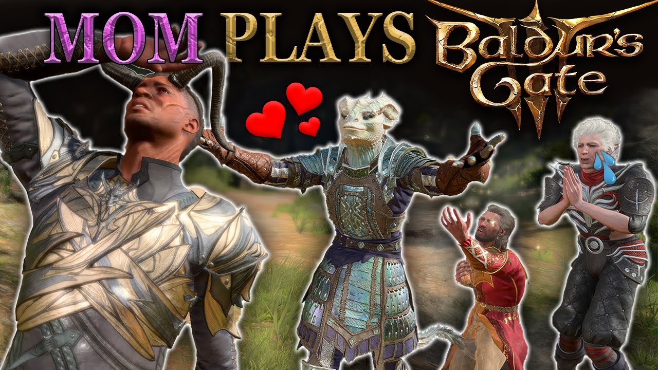 Can my MOM Beat BALDUR'S GATE 3 | ACT 1