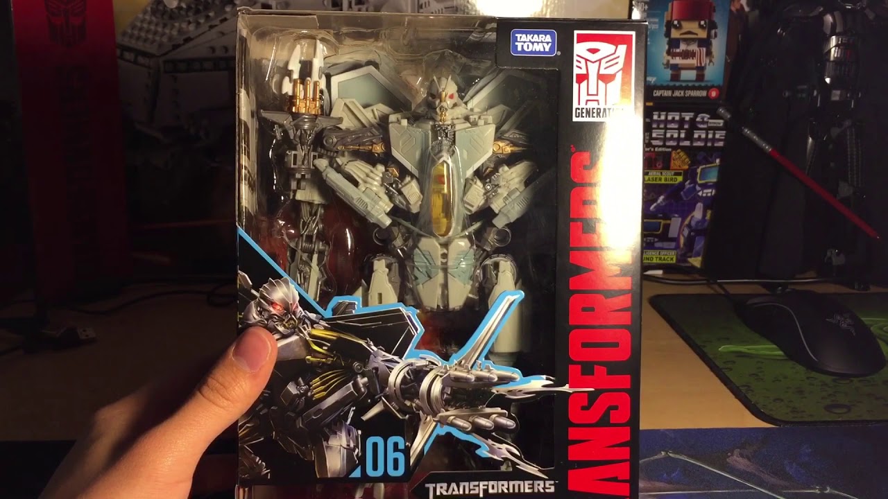 Transformers - Studio Series Starscream Review (Обзор на русском)