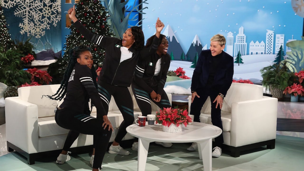 Ellen Meets the Amazing Nigerian Bobsled Team