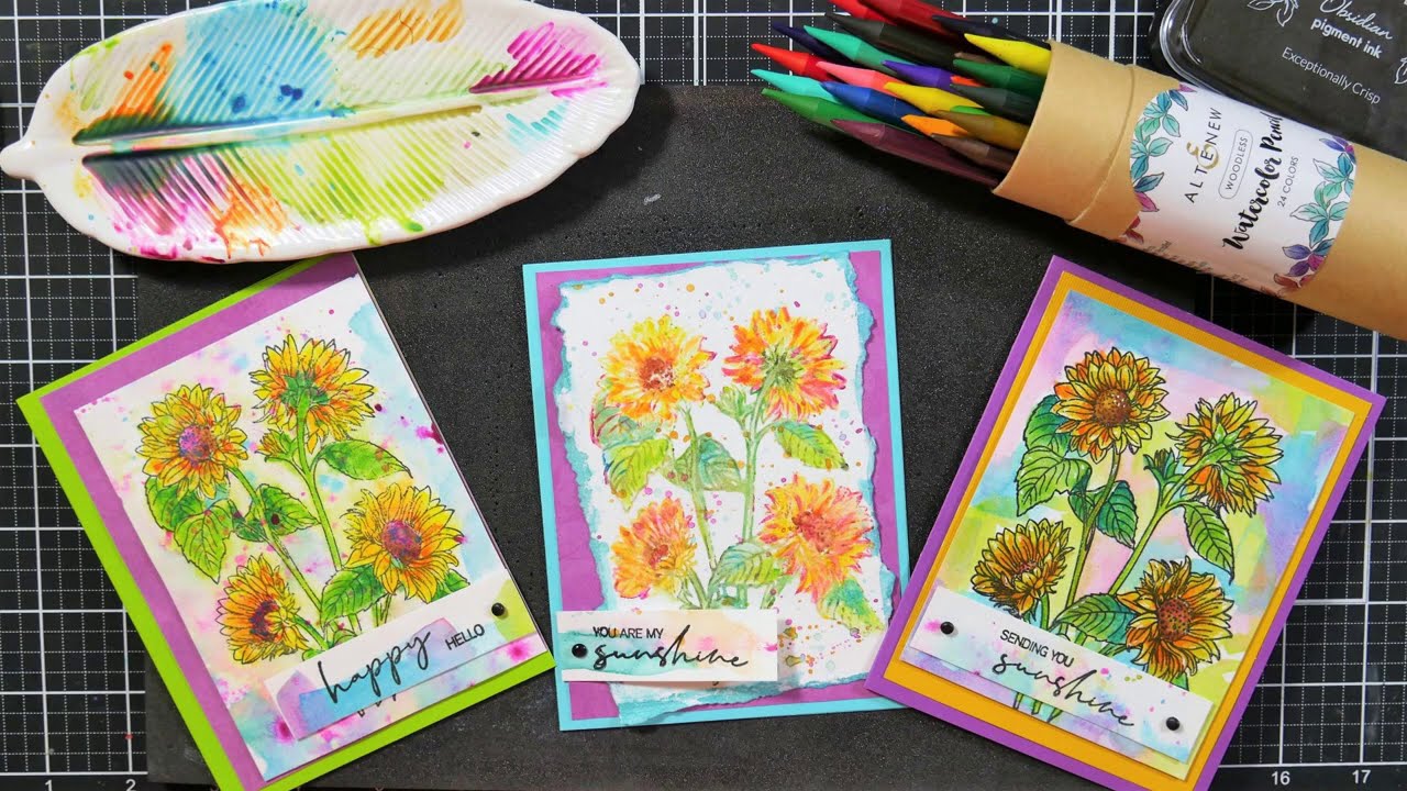 Techniques for Using Watercolor Pencils!