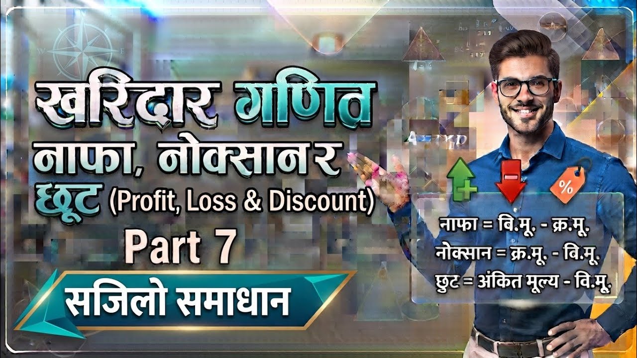 खरिदार - Profit, Loss And Discount   || नाफा , नाेक्सान र छुट #kharidar ( Part - 7)