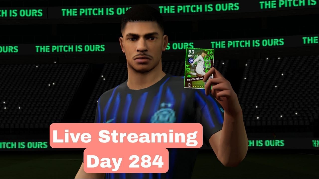 Efootball 2026 mobile fan  account rank game/ Days 284