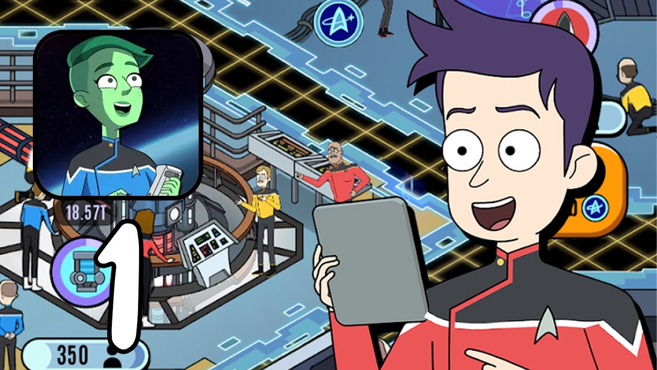 Trek Lower Decks Mobile 1 - &rlm;&rlm;Gameplay walkthrough Part 1 (iOS, Android)