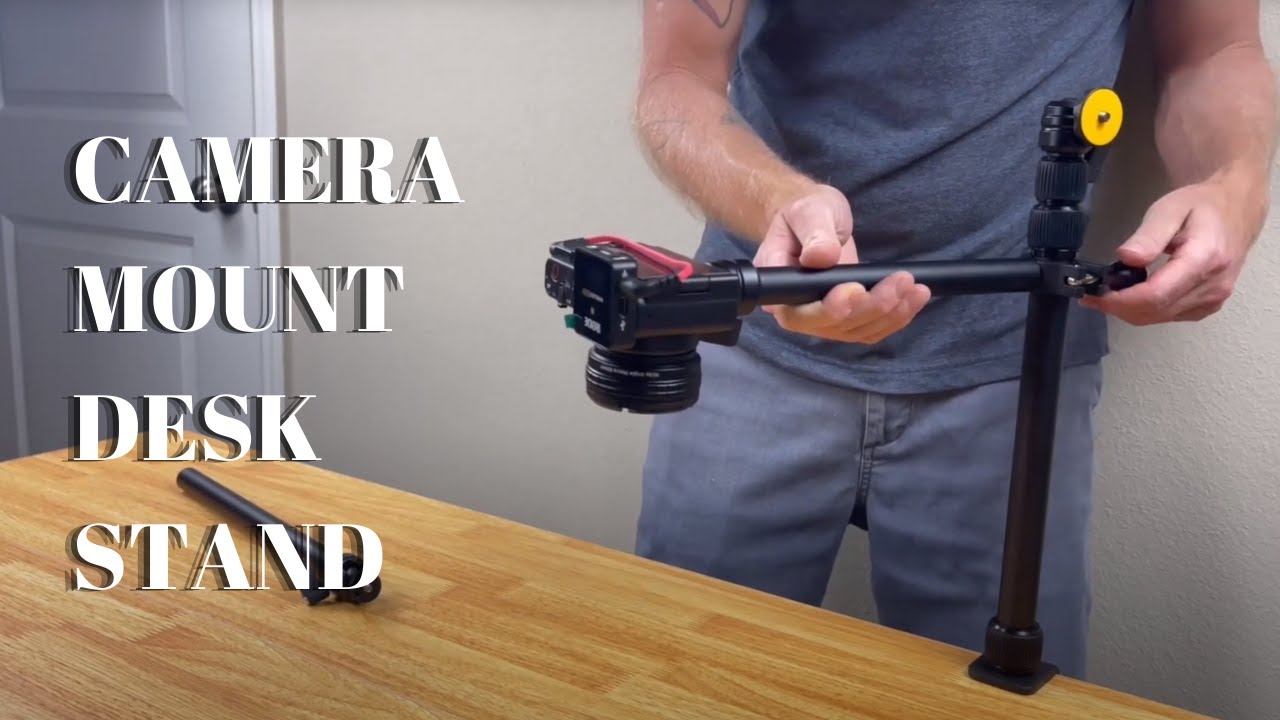 The Perfect Desk Stand for Content Creators - PICTRON LS11 Camera Mount Desk Stand | Product Review