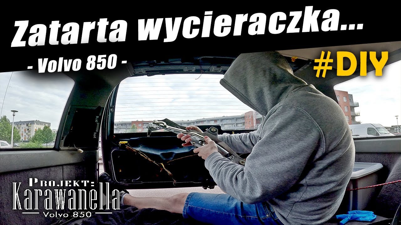 Naprawa tylnej wycieraczki | Volvo 850 | Projekt: KARAWANELLA | #DIY #repair