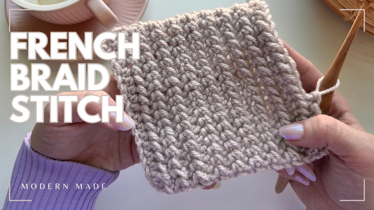 Mindless, Easy, and Unique Crochet Stitch