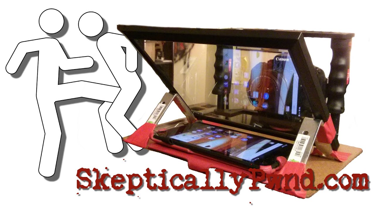 DIY Teleprompter (cheap and simple)