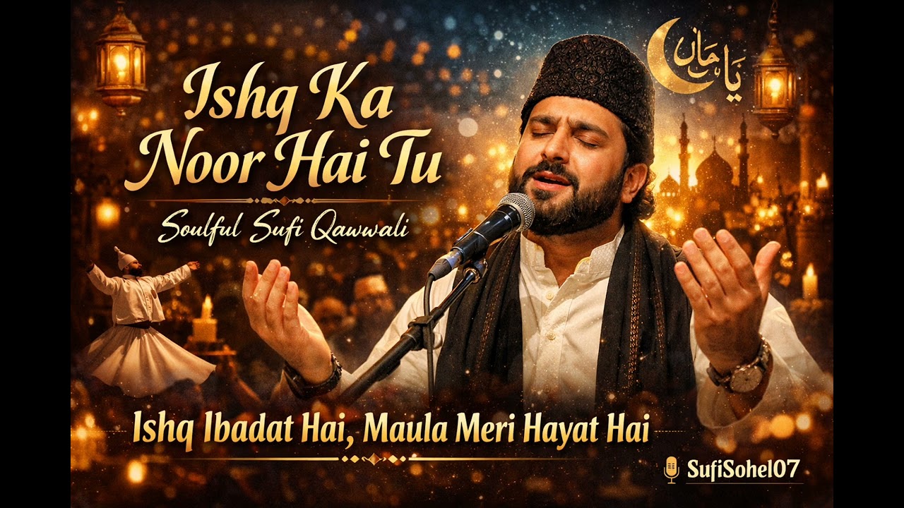 Ishq Ka Noor Hai Tu | Heart Touching Sufi Qawwali 2026 | Soulful Kalam