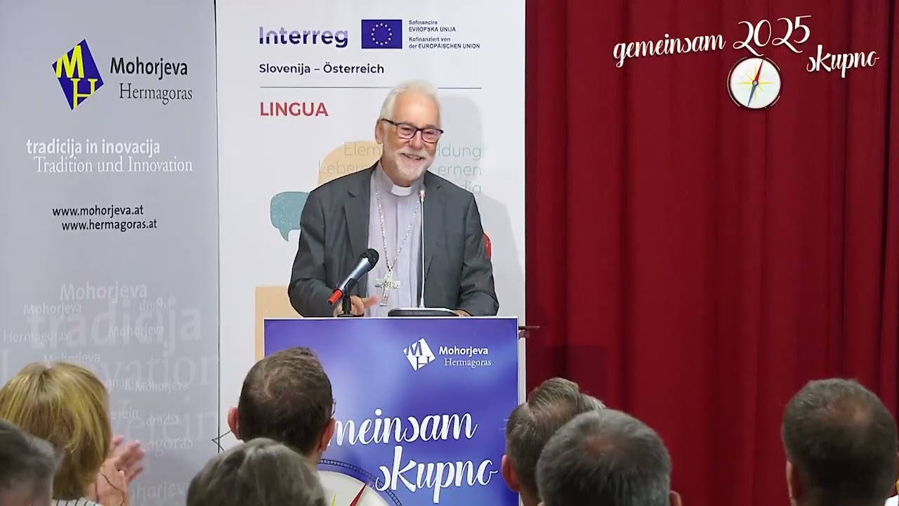 Gemeinsam 2025 Skupno: Jože MARKETZ, Bischof von Gurk-Klagenfurt I škof Krške škofije