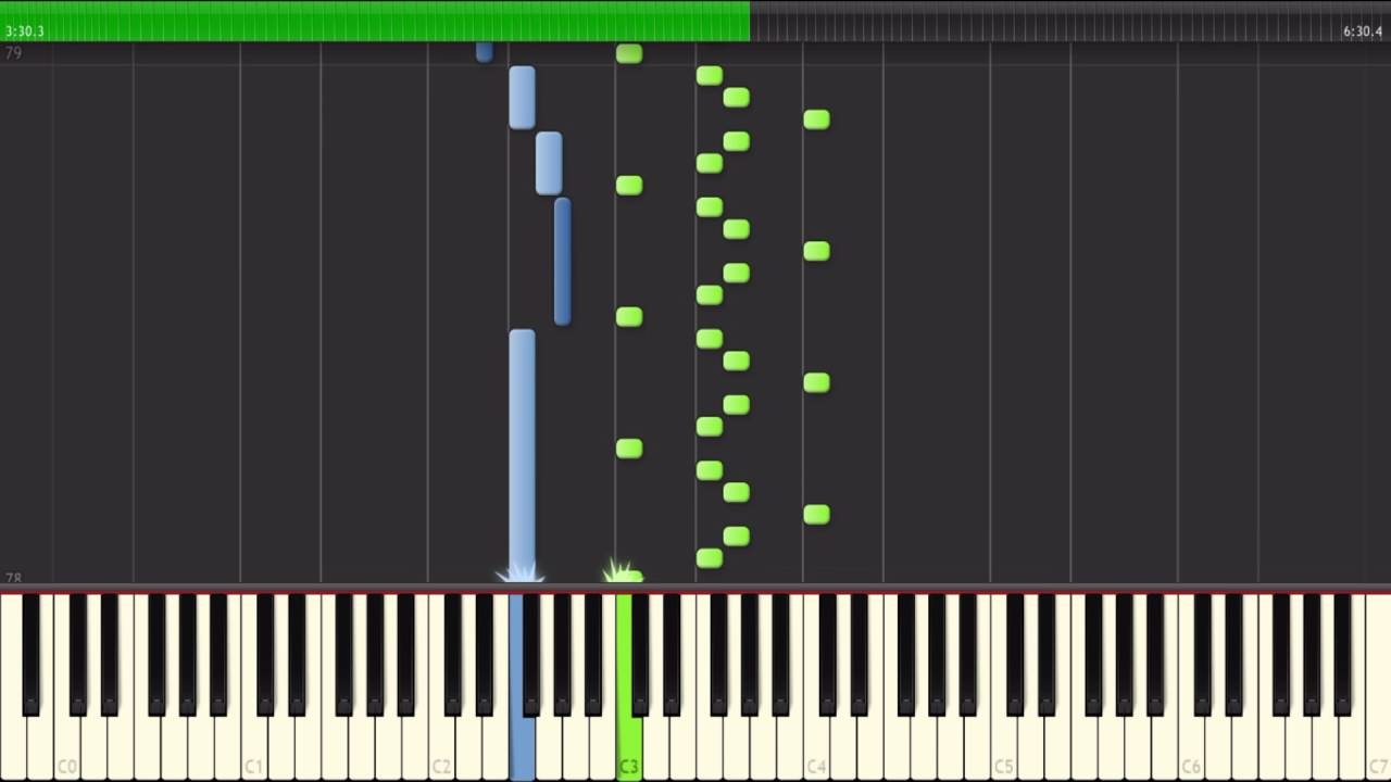 Joe Hisaishi (久石 譲) - Fantasia ⟨for Nausicaä⟩ (ファンタジアフォーナウシカ) Piano Tutorial | Synthesia