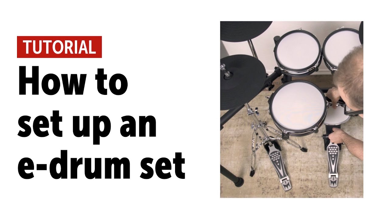 How To Set Up An E-Drum Set | Tutorial