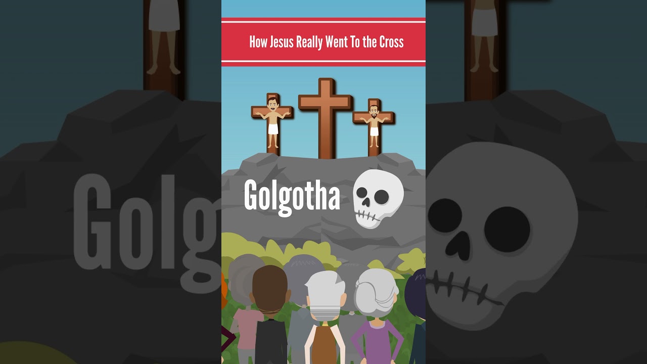 How Jesus REALLY Went To The Cross #shorts #youtube #fypシ #jesus #bible