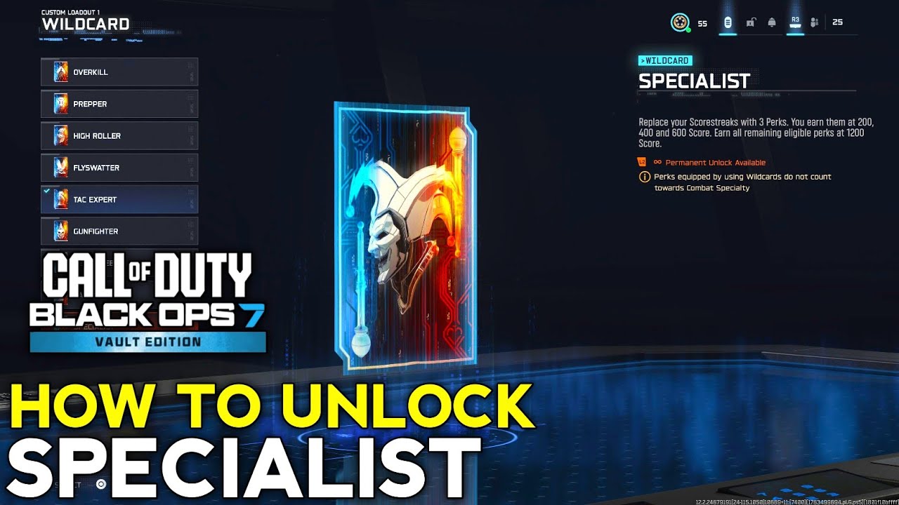 How to Unlock Specialist BO7 | How to Get Specialist BO7 | Black Ops 7 Specialist Wildcard Unlock