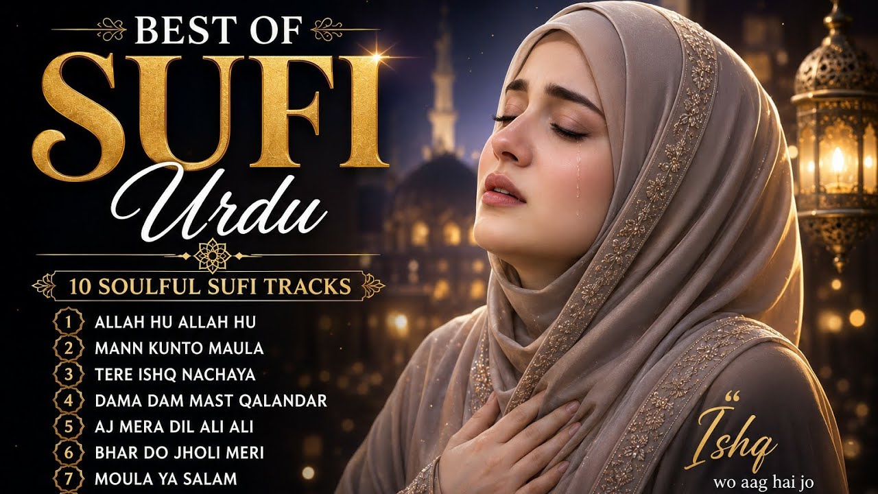 Best of Sufi Urdu 2026 🌙 10 Soulful Sufi Tracks | Heart Touching Kalam, Qawwali & Naat Collection