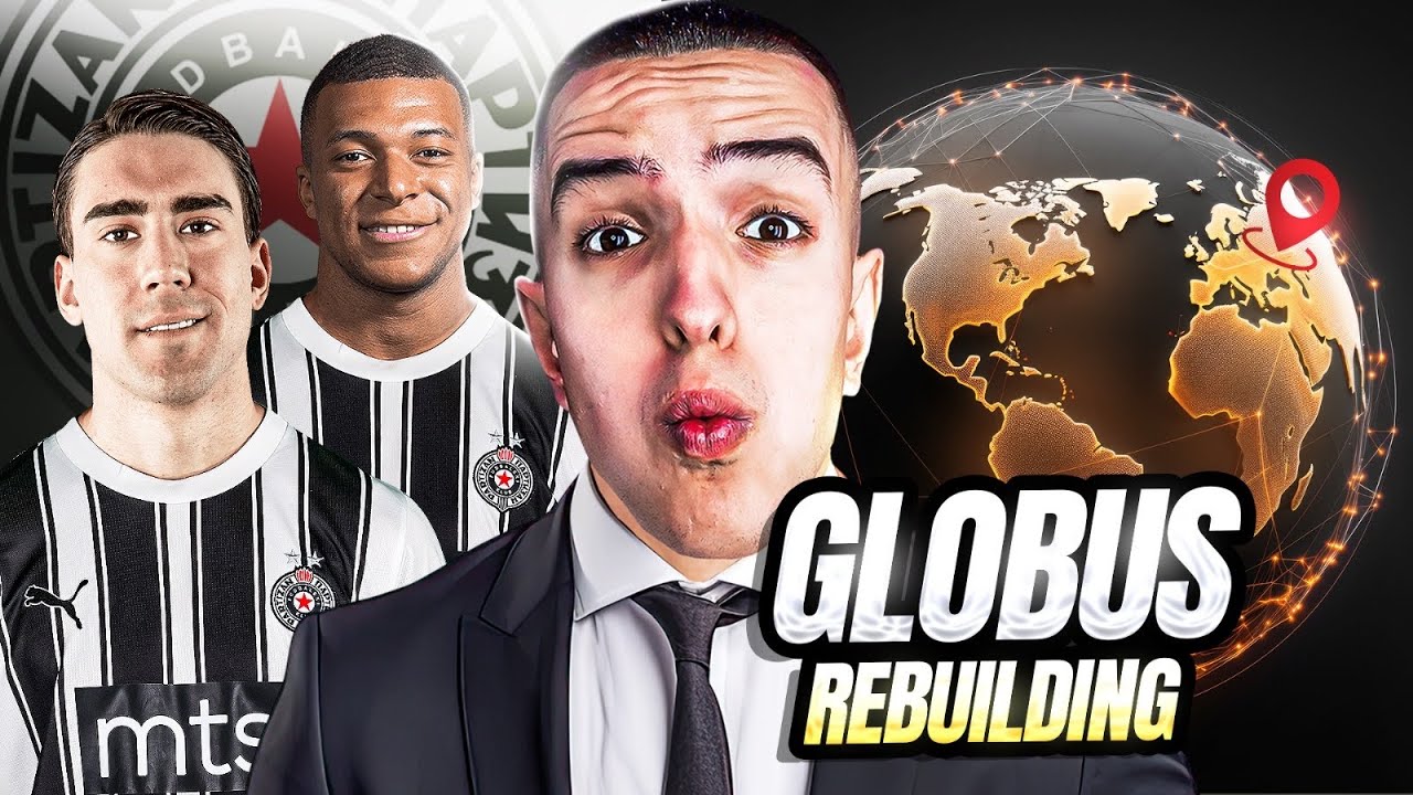 TOCAK SRECE I GLOBUS NAM SASTAVLJAJU TIM! PARTIZAN REBUILDING FC 24