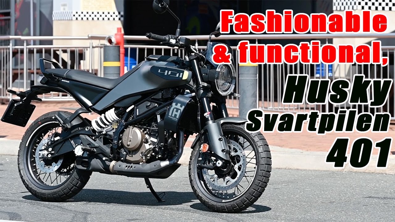 Big bike tech & feel from small Husqvarna Svartpilen 401 package.