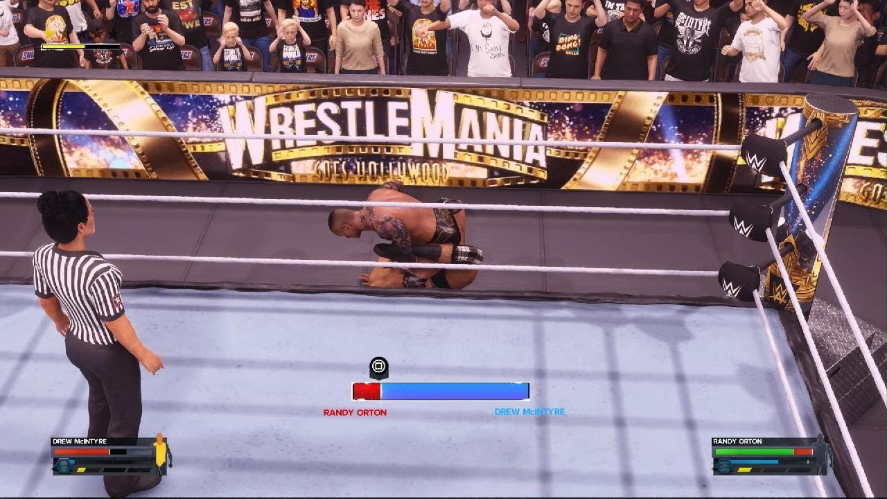 Drew mcyintre vs. Randy orton