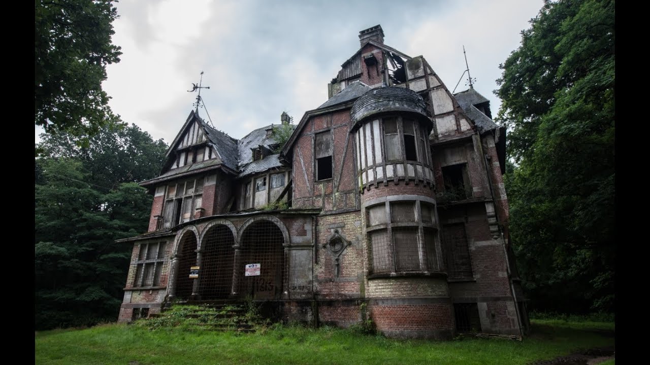Abandoned Mansion (part.2) LET´S GO INSIDE!! - Chateau Nottebohm / Urban Exploration Belgium