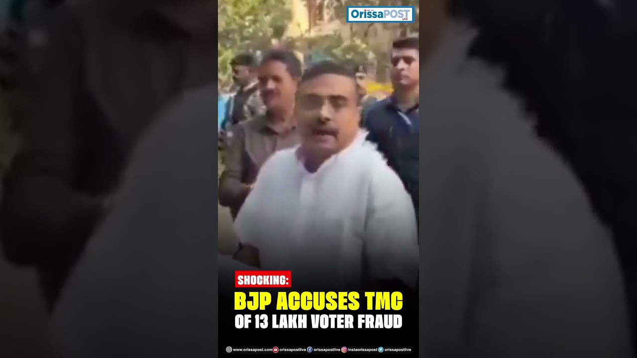 BJP Flags 13 Lakh Dubious Voter Entries in West Bengal Ahead of 2026 Polls