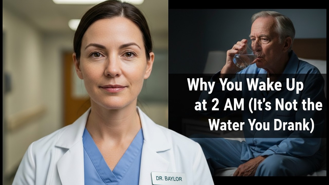 Why You Wake Up at 2 AM (It's Not the Water You Drank)
