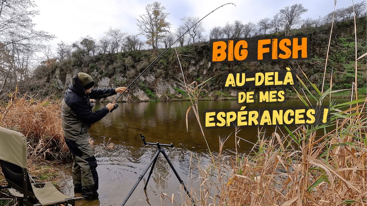 Du Big Fish au-delà de mes espérances ! | Pêche du Barbeau au feeder en Hiver