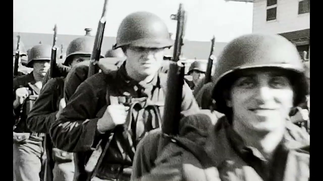 US Army Fort Dix New Jersey 1951 - Being Called Up For Training Due To The Korean War