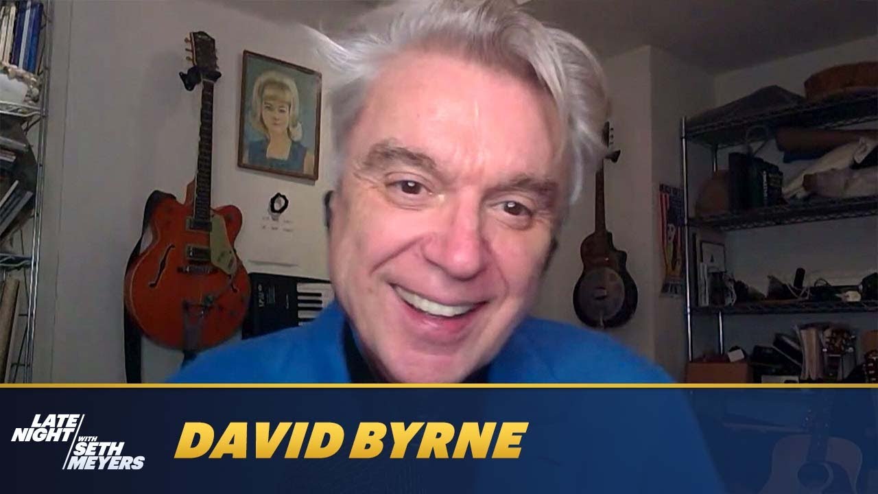 David Byrne Reveals Why He Wears a Suit Without Shoes in American Utopia