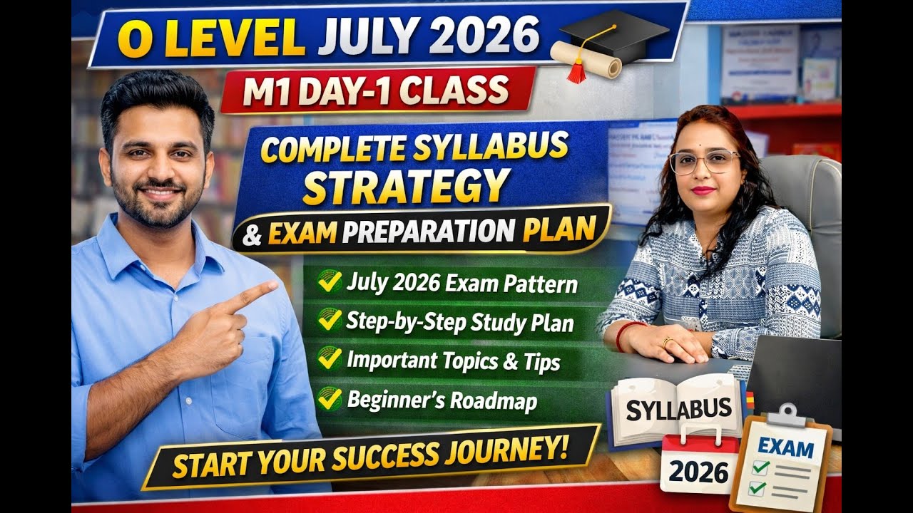 M1-R5 2026 O Level July Exam Fundamental Day-1 by Master Saheb India #coding #mastersahebindia