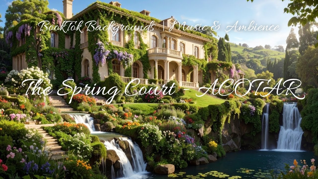 🌷🌞 The Spring Court ACOTAR | Fantasy Background Reading Ambience 🍃📖