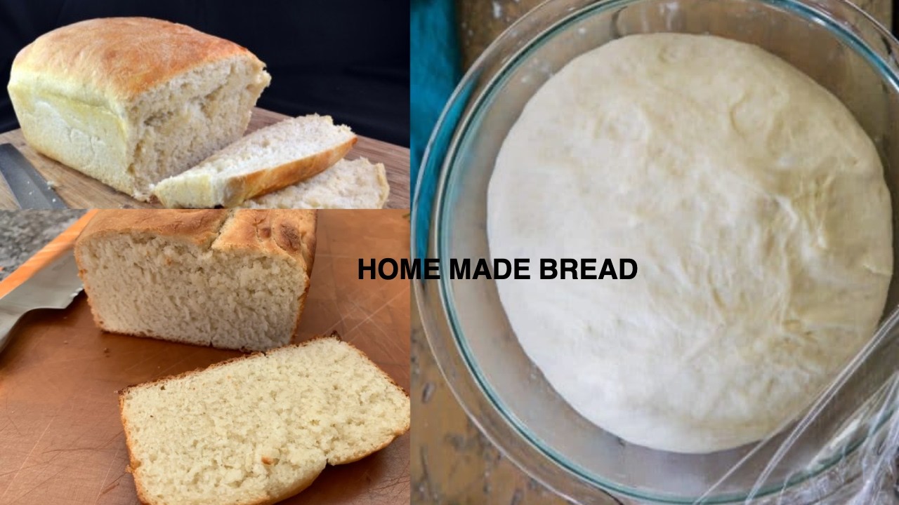 How To Make Bread With Yeast At Home.