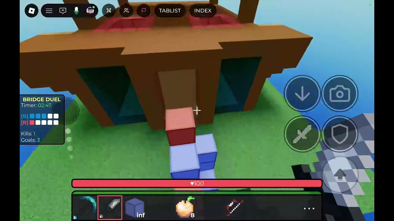 playing bridge mode on bridge duels!!!